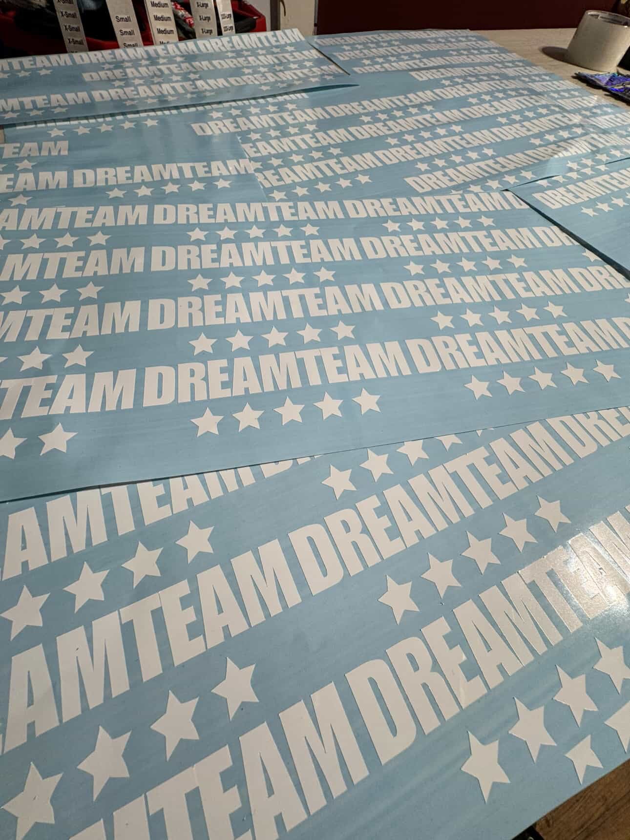 Dreamteam Window Decal