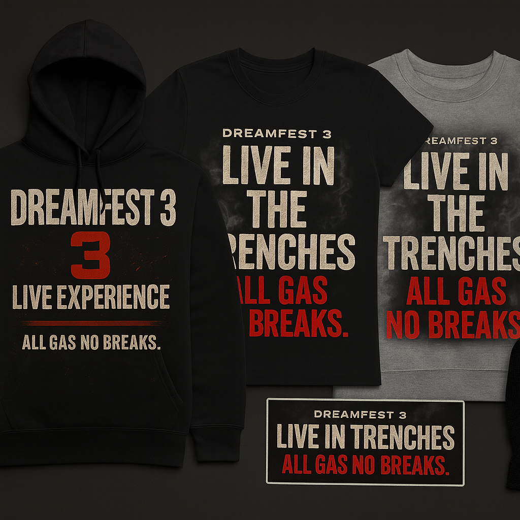 Dreamfest 3 Event Merch