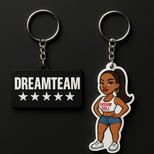 Dream Doll Logo Keychain