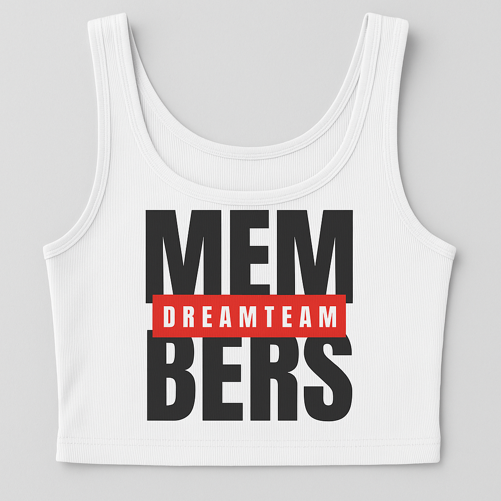 Dream Doll" Members Only" Crop Top