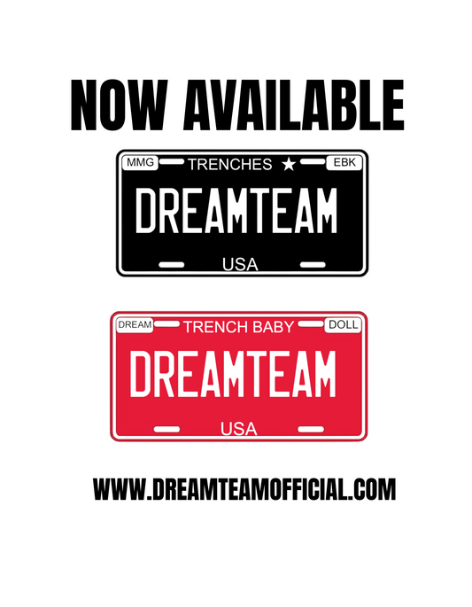 Dreamteam License Plate