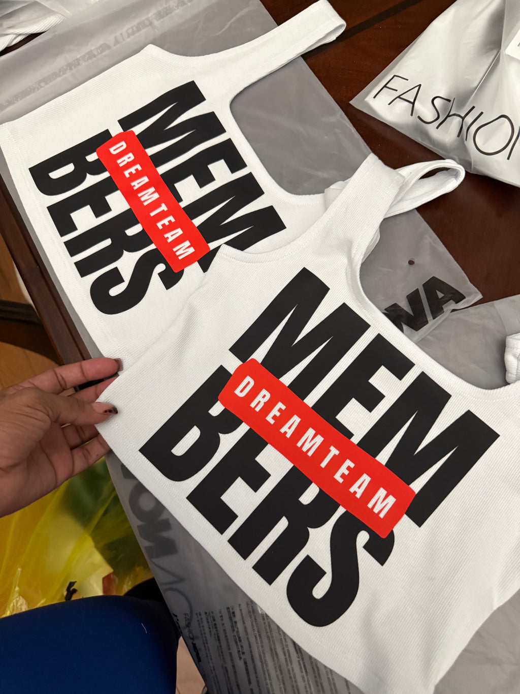 Dream Doll" Members Only" Crop Top