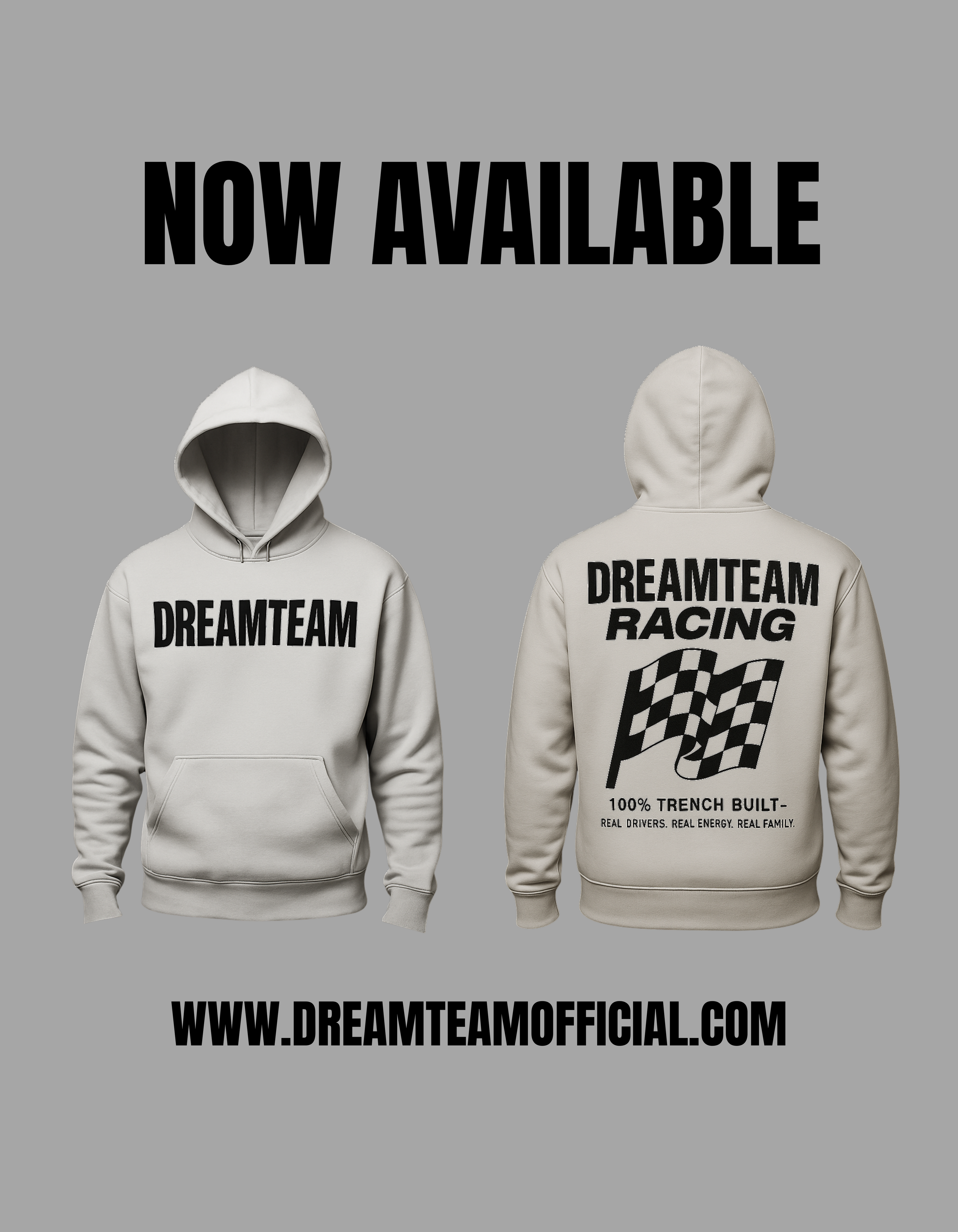 Dreamteam Racing Hoodie – Street Performance Edition